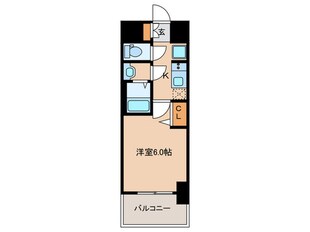 グランカリテ北梅田（703）の物件間取画像